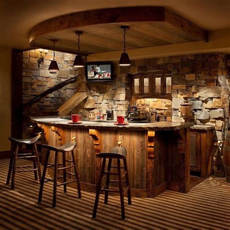 bar mancave|rustic man cave bar ideas.